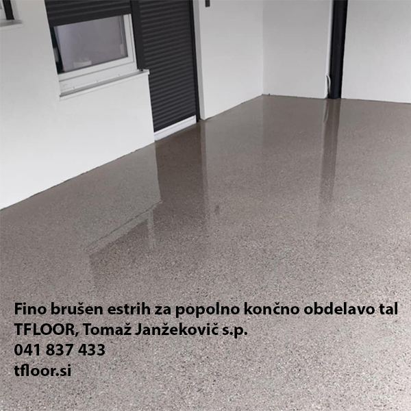 Fino brušen estrih za popolno končno obdelavo tal ter za brezskrbno izvedbo finega brušenja estriha nas kontaktirajte še danes! Fino brušen estrih za popolno končno obdelavo tal ter za brezskrbno izvedbo finega brušenja estriha nas kontaktirajte še danes!