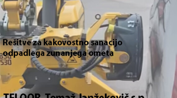 Rešitve za kakovostno sanacijo odpadlega zunanjega ometa