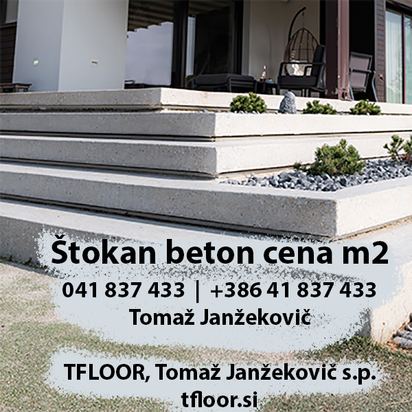 Brezskrbna izvedba štokanega betona Brezskrbna izvedba štokanega betona