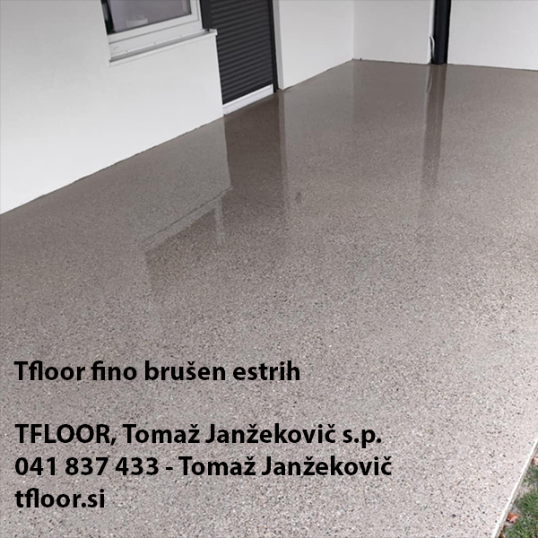 Tfloor fino brušen estrih