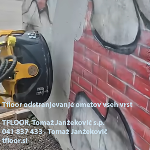 Tfloor odstranjevanje ometov vseh vrst