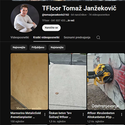 Tfloor - Youtube