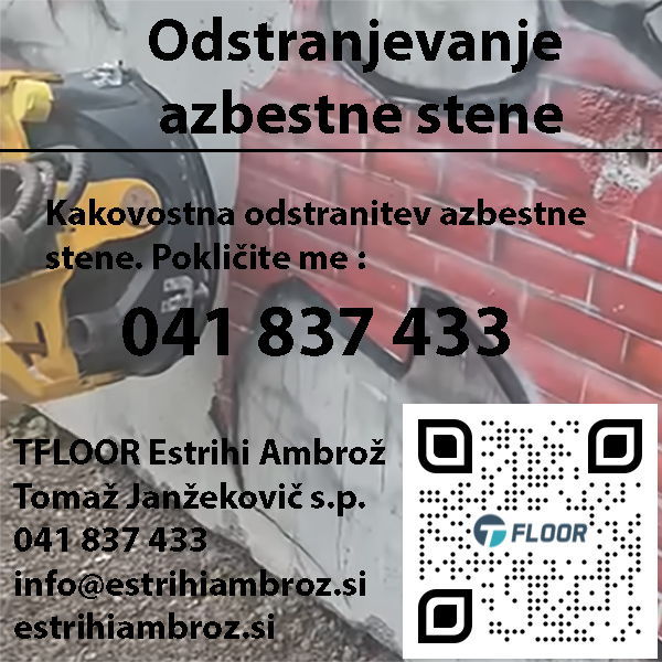 Odstranjevanje azbestne stene