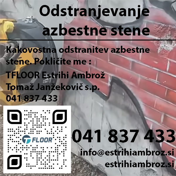 Odstranjevanje azbestne stene