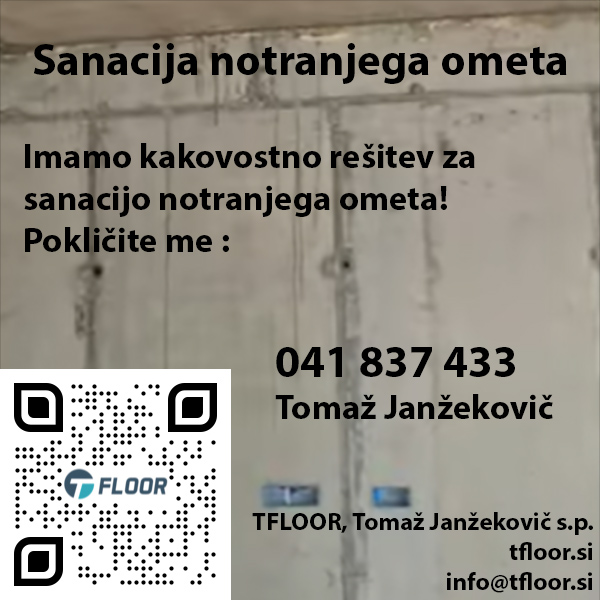 Sanacija notranjega ometa in investicija v kakovost, ki se vedno povrne!