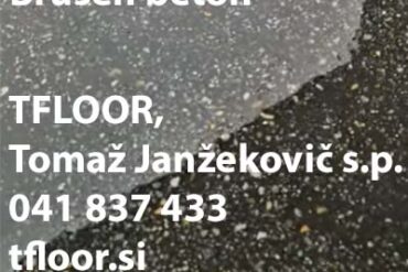 Brušen beton