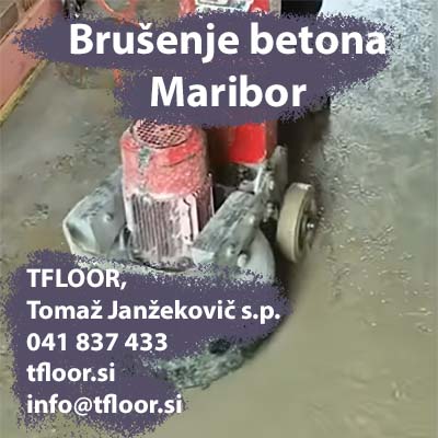 Brušenje betona Maribor