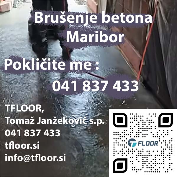 Brušenje betona Maribor