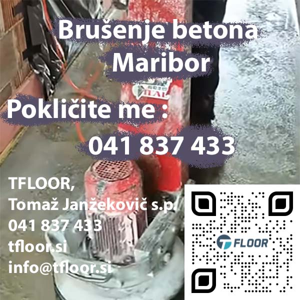Brušenje betona Maribor – popolna rešitev za vrhunski videz in trajnost vaših površin