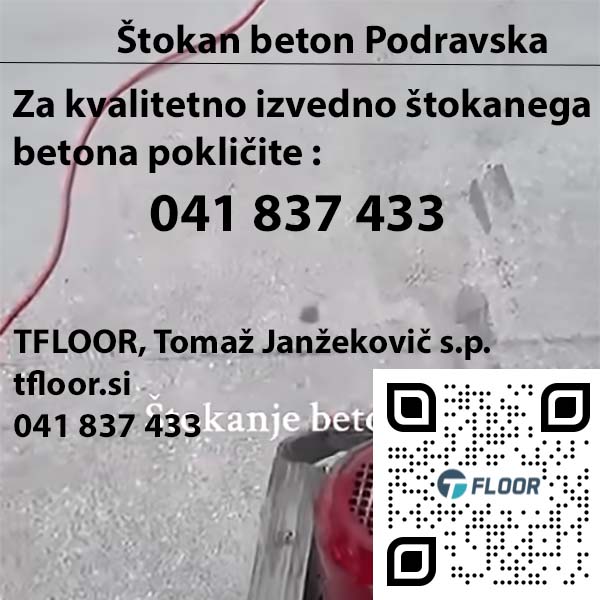 Štokan beton Podravska ter naše rešitve