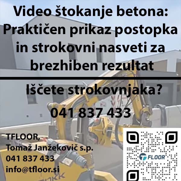 Video štokanje betona: Praktičen prikaz postopka in strokovni nasveti za brezhiben rezultat